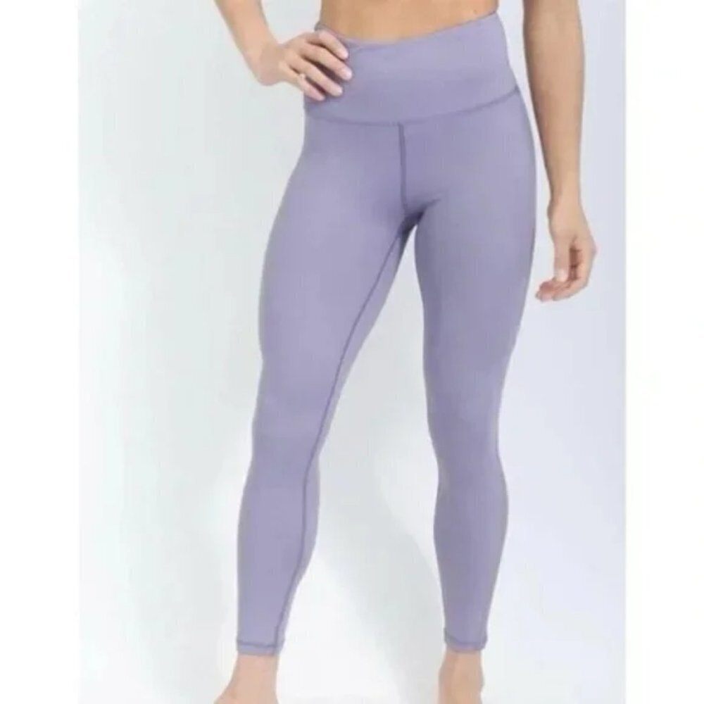 ZYIA Active Plum Slate Flame Light N Tight LNT Tight Hi-Rise Legging‎ 7/8 Length